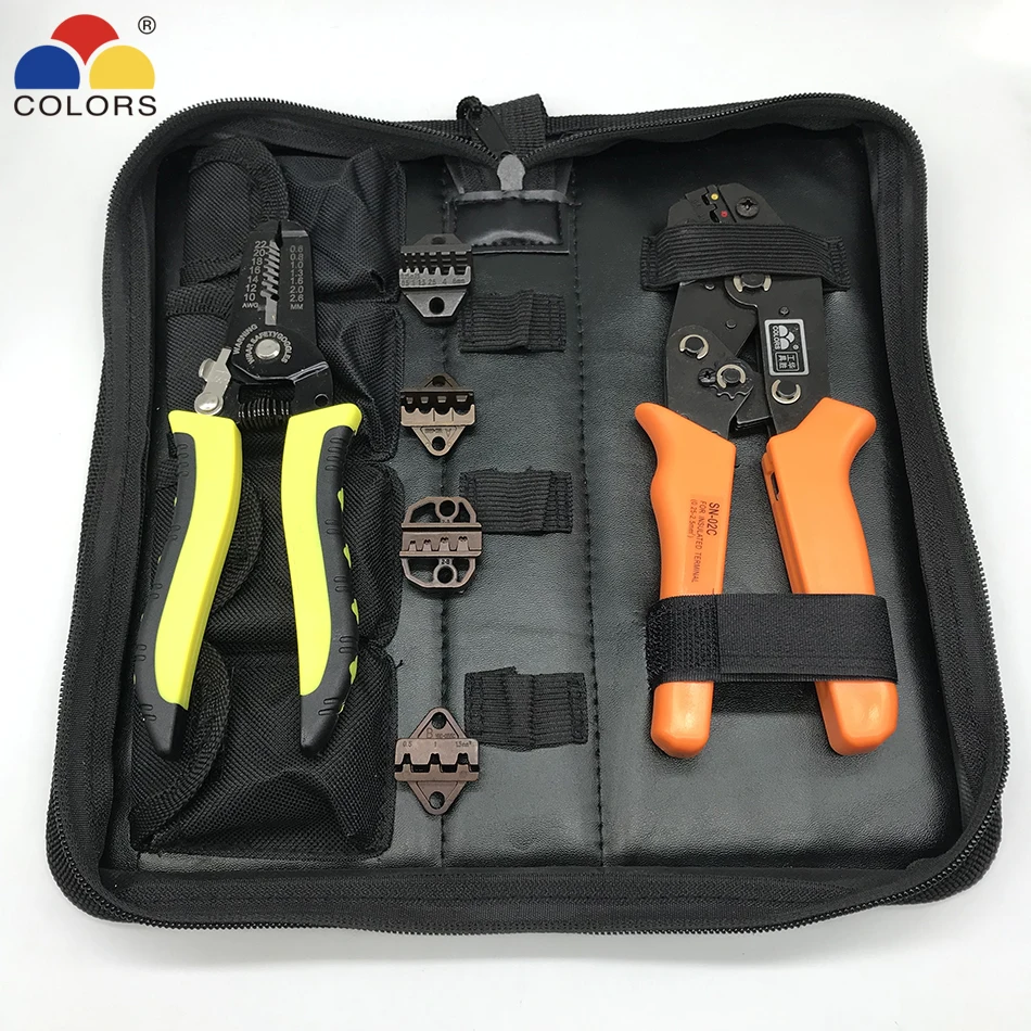 

sn-02c crimping pliers 4 jaws kit crimper crimping tool DuPont 2.54/XH2.54/5557/VH3.96/2.8/4.8/6.3 tube terminal crimp hand tool