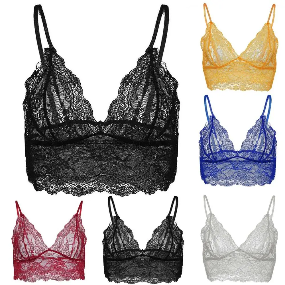 Женский кружевной жилет большого размера укороченное беспроводное удобное