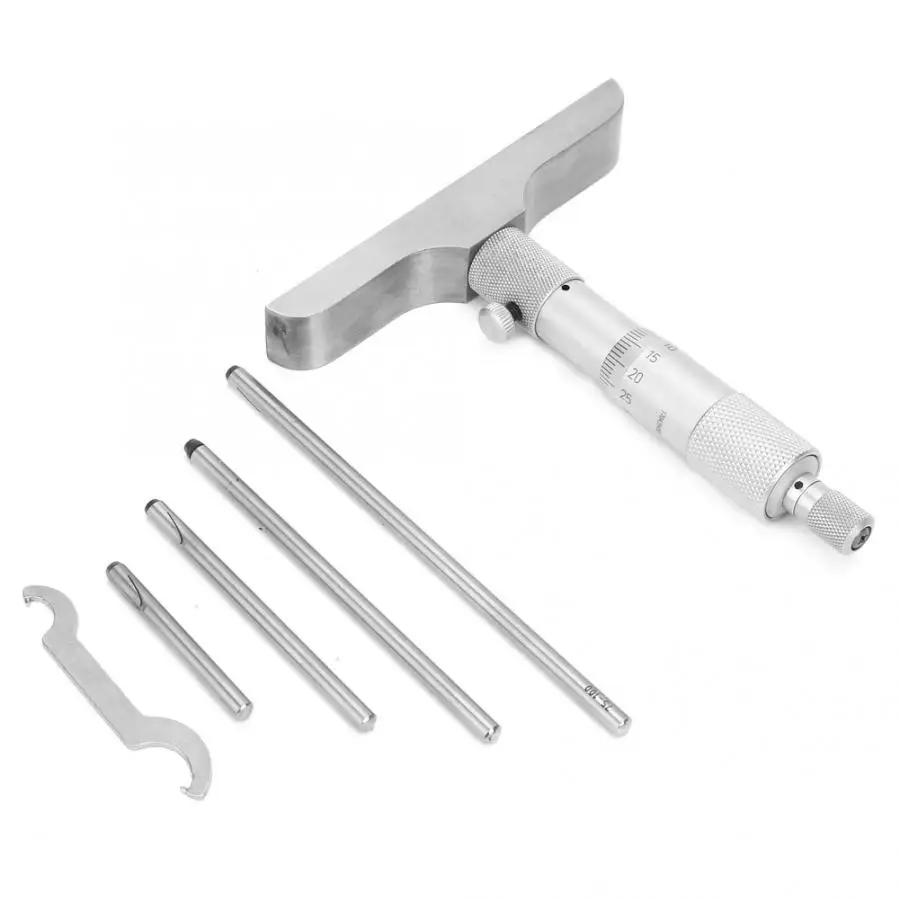 Высокая точность круглая головка глубинный микрометр калибровочный датчик