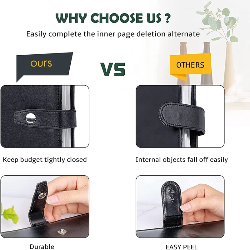 Органайзер для денег наличных денежных конвертов бюджетных целей бумажник