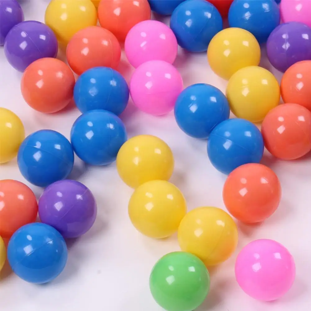 

7cm Thicken Ocean Ball Oversized Eco-Friendly Colorful Ocean Soft Pool Baby Wave Toys Outdoor Ball Water Funny Sports Plast N2Z5