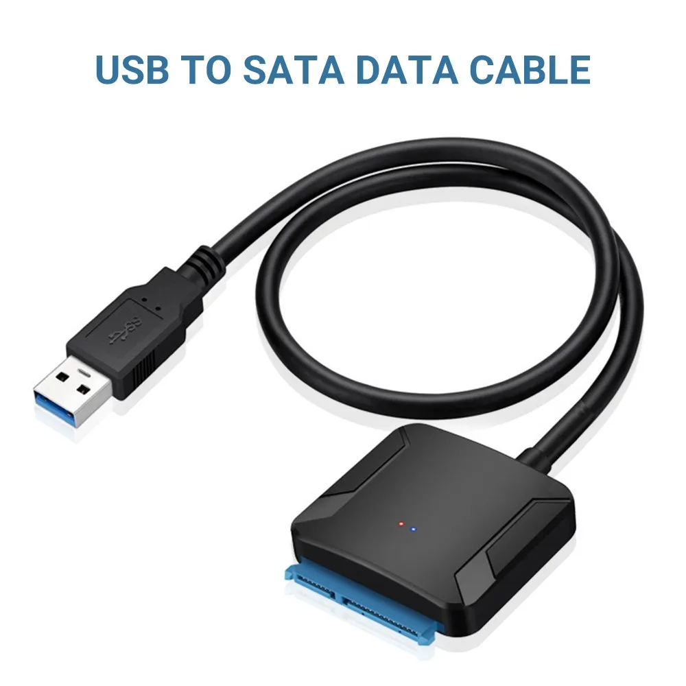 

USB 3.0 To SATA Cable Computer Accessories Adapter Convert Cable Support 2.5 / 3.5 Inch External SSD HDD Adapter Drive Laptop