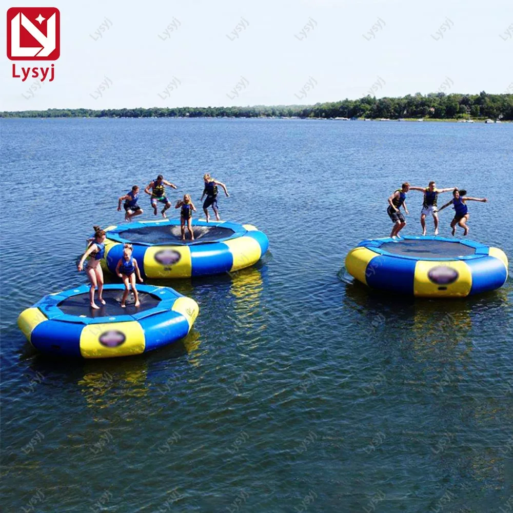 Надувной батут из ПВХ диаметр 3/4/5 м |