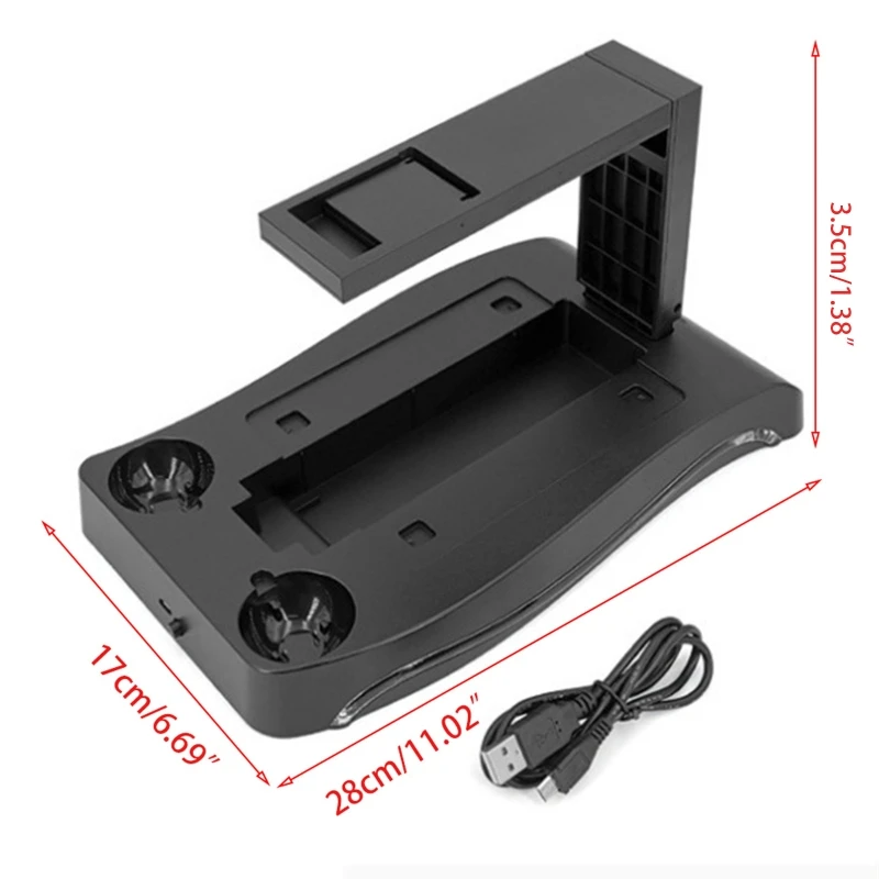 P82F 4 in1 PS VR 2nd Generation Vertical Stand PS4 Glasses Connector Storage Kit | Автомобили и мотоциклы