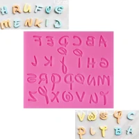 numbers cake decorating tools alphabet fondant cake stamp silicone mold pastry cake design silicone mold baking accessories