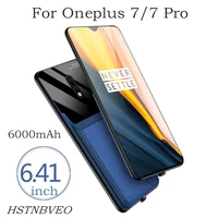 hstnbveo 6000mah power bank battery case for oneplus 7 pro battery charger cases charging power case for oneplus 7 power bank