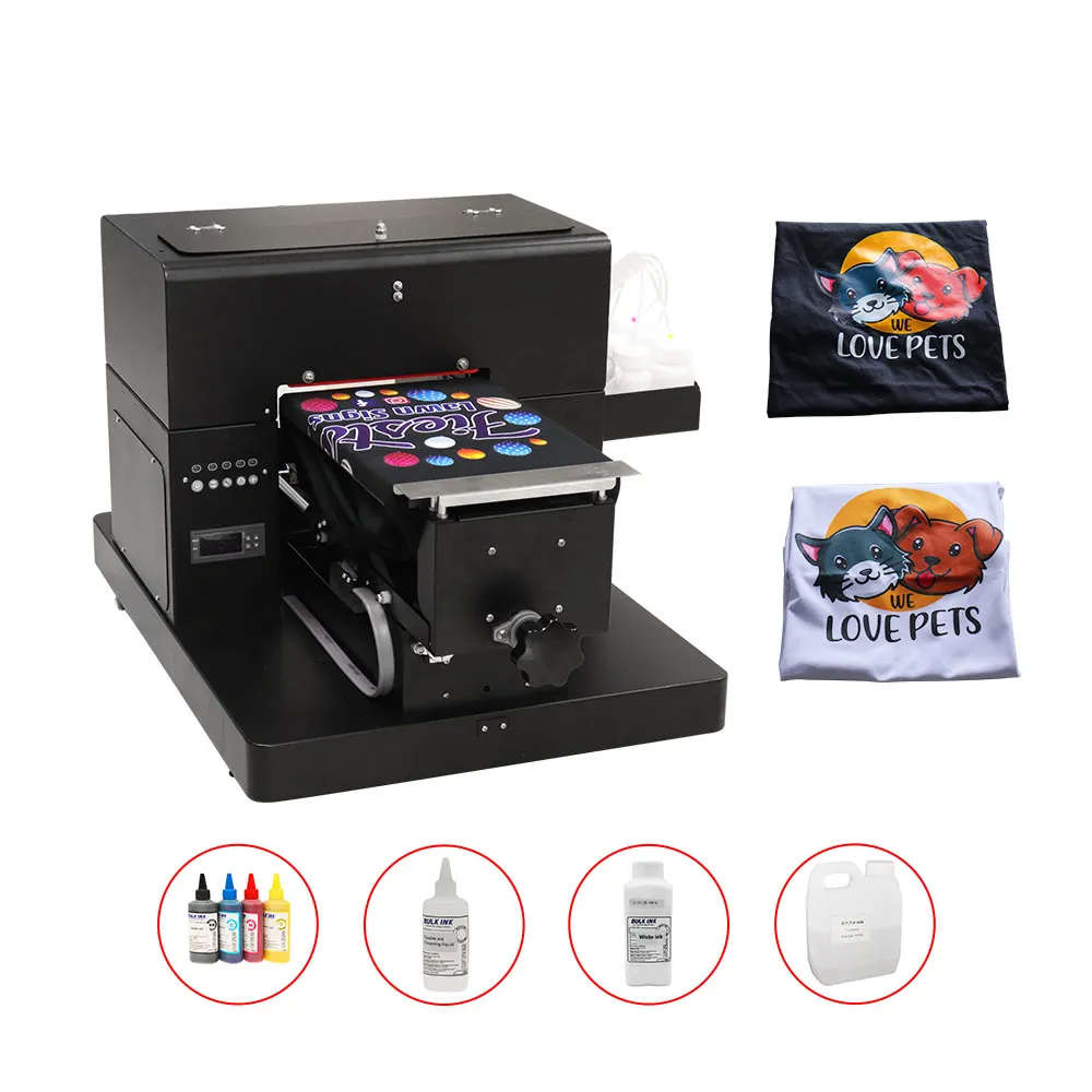 Dtg printer a4 flatbed printer Clearance