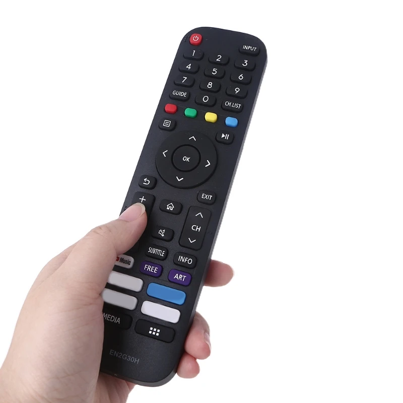 Smart TV Remote Control Compatible with 55A7300F 55A7320F 55A7340F Home Appliance Supplies Hisense Fernbedienung