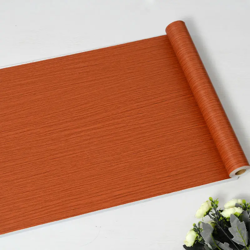 

Furniture renovation stickers wood grain self-adhesive waterproof wallpaper bedroom room door cabinet home decoration stickers