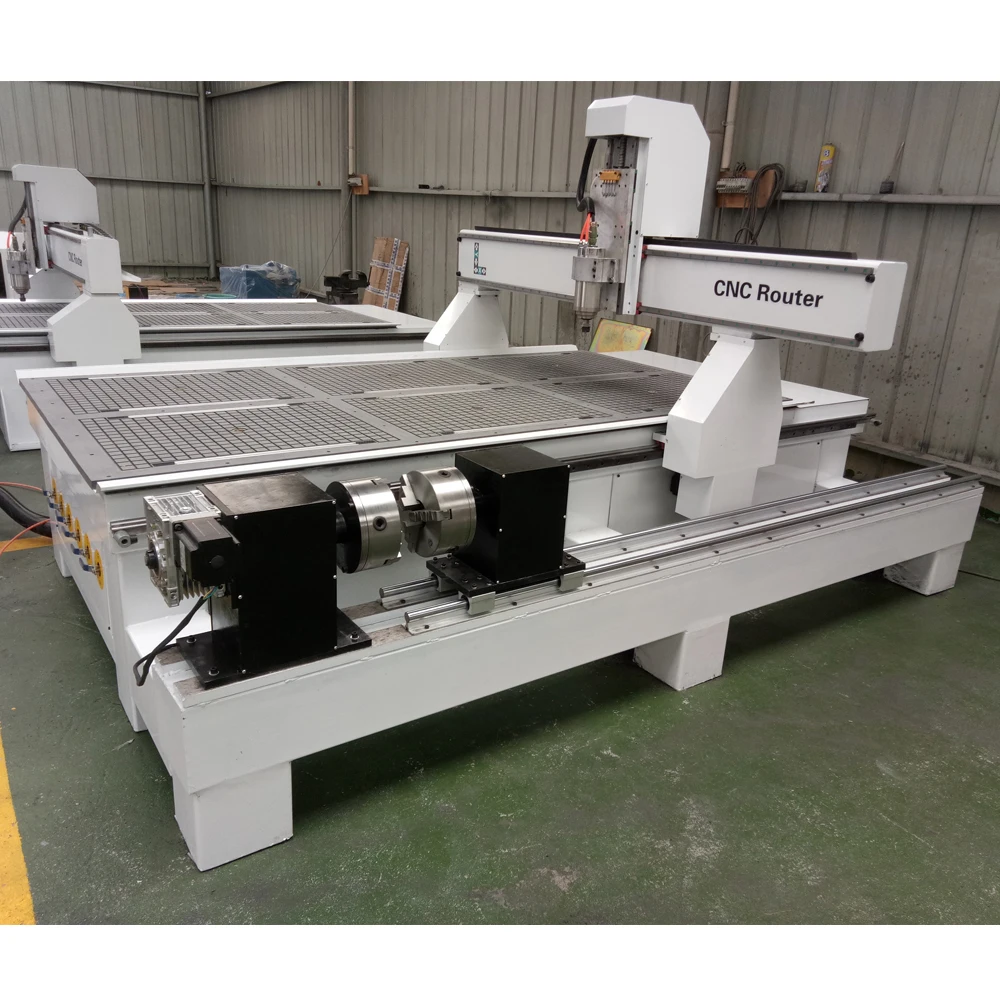 4 оси 1325 Heavy Duty многофункциональная Деревообработка машина 3d фрезерный станок для