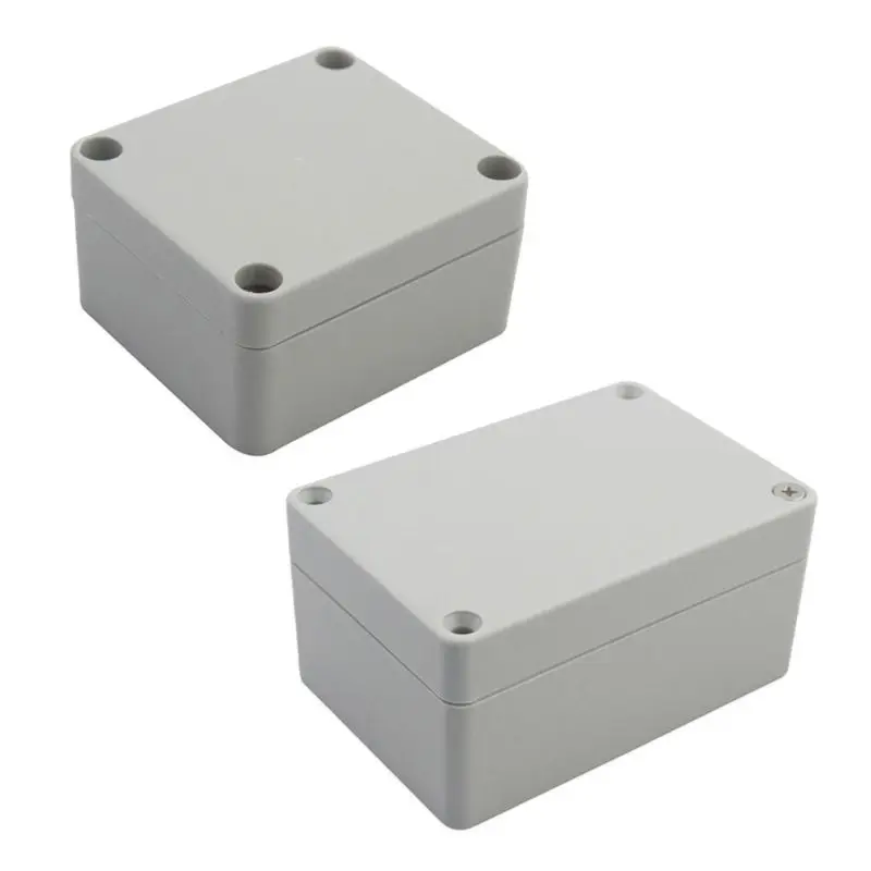 

Plastic Outdoor Waterproof Junction Box Electrical Control Terminal Wire Connection Power Enclosure Case