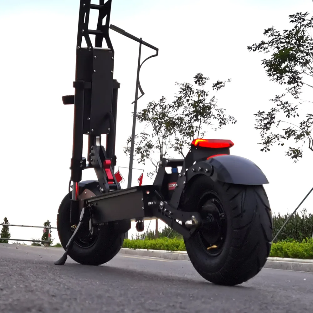Bestellen FLJ K6 13 Zoll Räder E Roller Mit 6000W/60V 85 Km/h 90-120kms Palette Dual Motor Fett Reifen Elektrische Roller