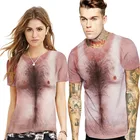 Футболка мужская с круглым вырезом, цифровой принт, смешная Молодежная жизнерадостная, короткая модная наряд для пар, в стиле хип-хоп