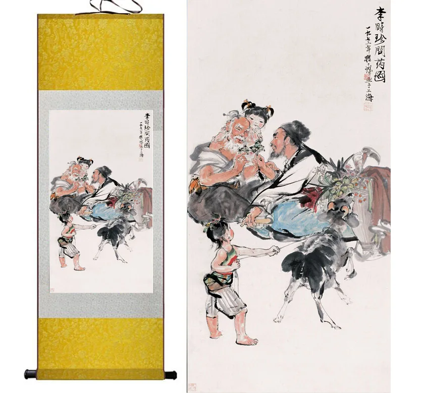 Китайский художественные картины для дома офиса украшения китайская живопись на