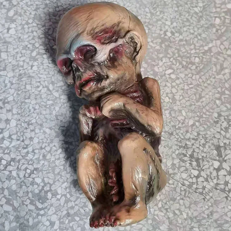 Кукла с привидениями на Хэллоуин страшный декор анимированный ползающий малыш