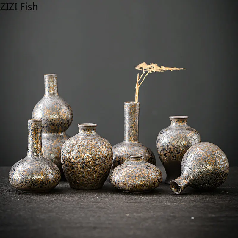 Античная позолоченная эмалированная искусственная керамическая гидропонная