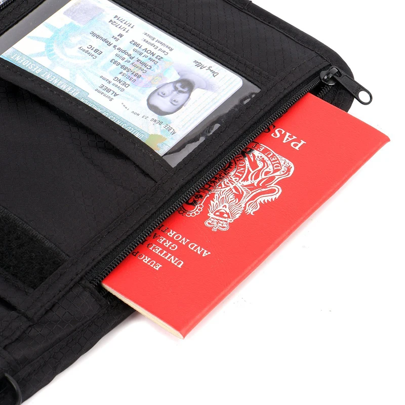 

Fashion Nylon Shoulder Bag Sling Bag Handbag RFID Blocking Waterproof ID Card Holder Crossbody Bags Travel Wallet For Men&Women
