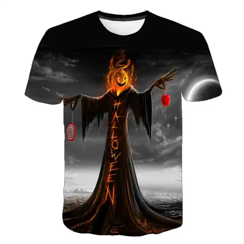 

Nightmare before christmas Jack Halloween T Shirt Horror Movies 3D Printed anime Shirts Men Women summer short sleeve t shirt