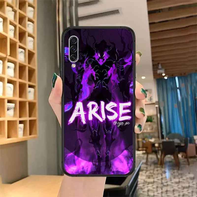 

Solo Leveling Phone Case For Samsung Galaxy M10 20 30 A 40 50 70 71 6S A2 A6 A9 2018 J7 CORE PLUS STAR S10 5G C8