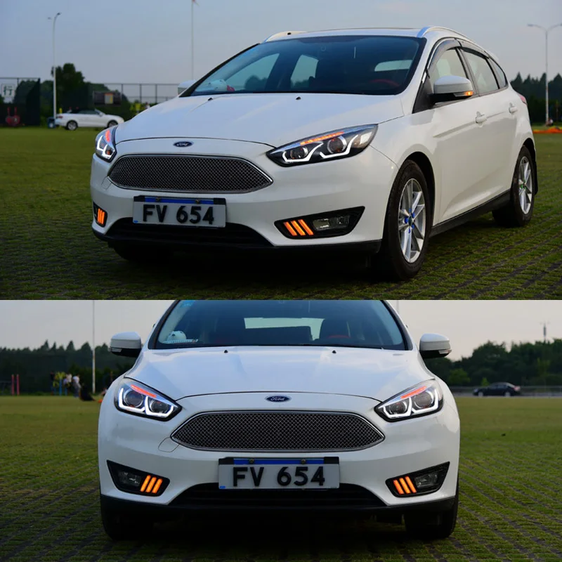 Передняя фара в сборе для Ford Focus 2015 2016 2017 2018 левая правая со светодиодный Ной