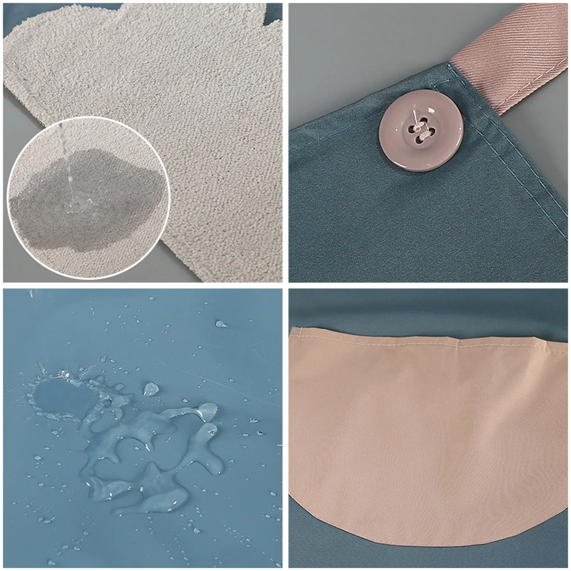 Комбинезон из ПВХ женский с мультяшным рисунком кухонный фартук для дома выпечки