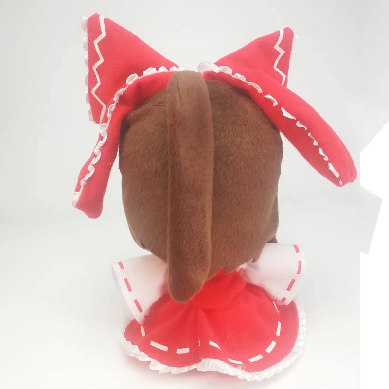 TouHou Project Hakurei Reimu Cute Косплей Одежда Плюшевая Кукла Мягкие Мультяшные игрушки в