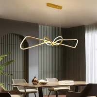 modern led pendant lights for office dining room living room kitchen aluminum wave lustre modern pendant lamp lighting fixtures