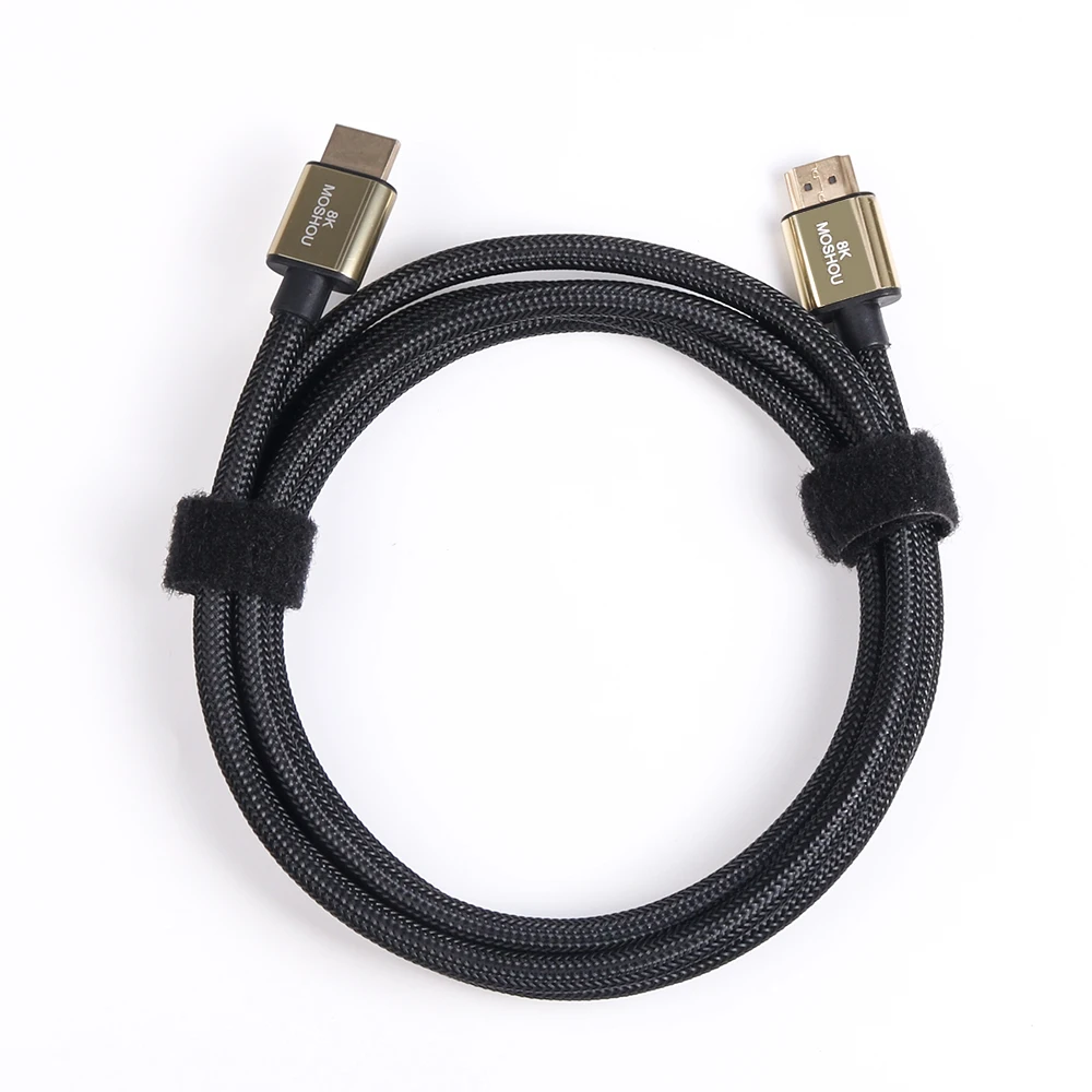 HDMI 2.0b 2,1 кабели MOSHOU 8K 4K 60Hz MOSHOU 48 Гбит/с ARC высокой четкости видео шнур для усилителя ТВ