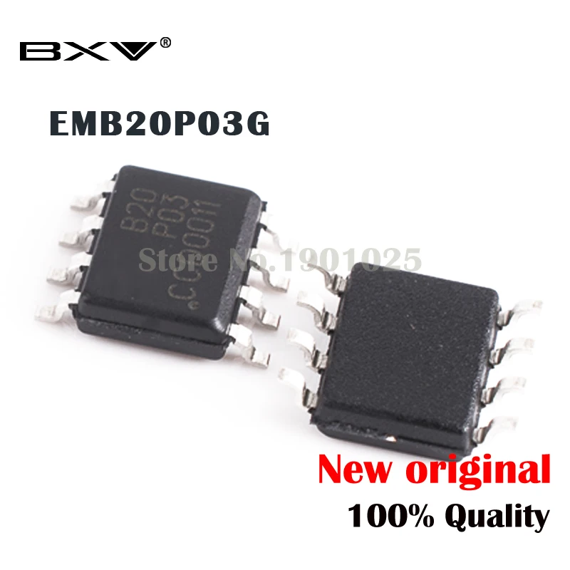 5 шт. EMB20P03G EMB20P03 B20P03 SOP 8 новый оригинальный IC|Интегральные схемы| |
