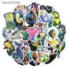 1050 шт. с изображениями мультипликационных персонажей наклейка с изображением русалки для Чемодан скейтборд мотоцикл наклейки Водонепроницаемый Красота подарок аппликация для Fid т