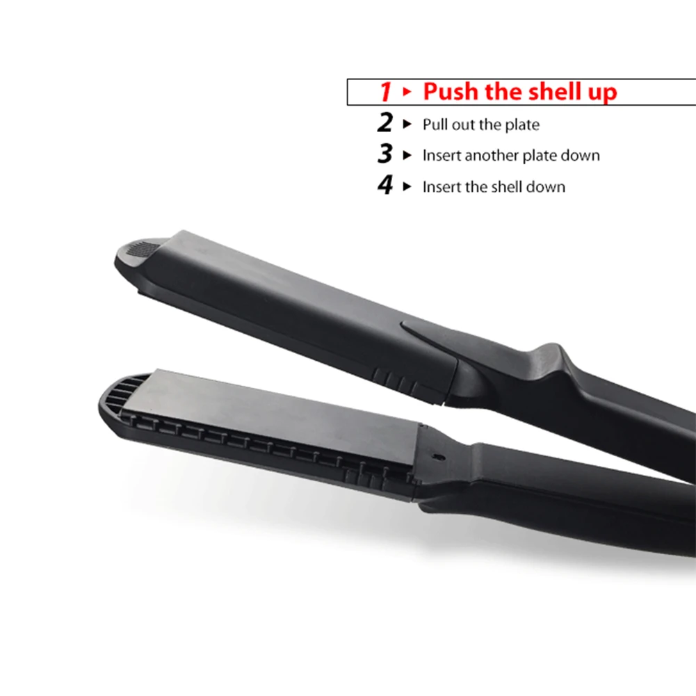 

Grooming Manual Durable Travel Hairdressing Styling Tool Practical Home Portable Electric Hair Straightener