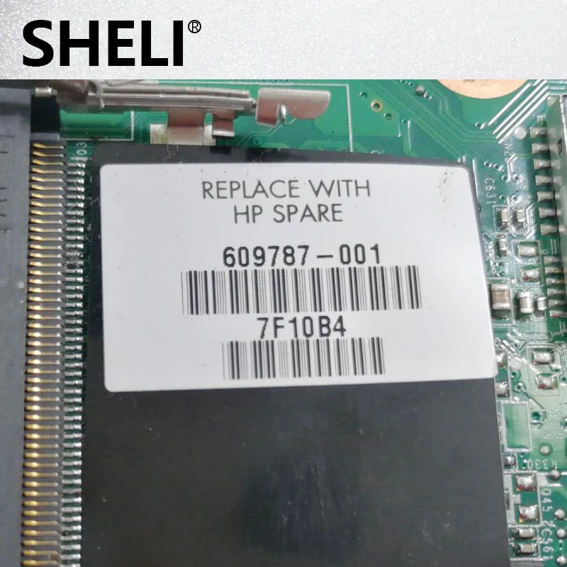 Шели материнская плата для ноутбука hp pavilion DV7T DV7-4000 609787-001 hm55 ATI HD5470/512 ddr3 DA0LX6MB6H1