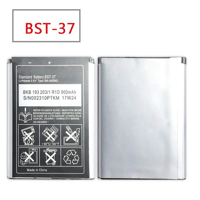 Новая батарея BST37 BST 37 для sony Ericsson K750/ D750i W800i W810i K600 K610i K200i K220i|Аккумуляторы