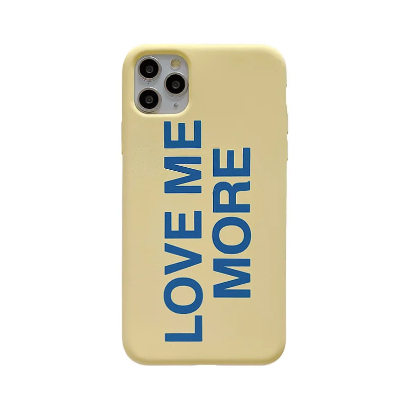 iPhone 7 Plus phone Case Wind English Lettered Simple Cute 11 Pro Max Silicone Apple X MAX XR XS 8 accessories | Мобильные телефоны