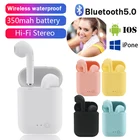 Беспроводные наушники Mini-2, TWS, Bluetooth 5,0, спортивные наушники, гарнитура громкой связи с микрофоном для iPhone, Samsung, HUAWEI, MI