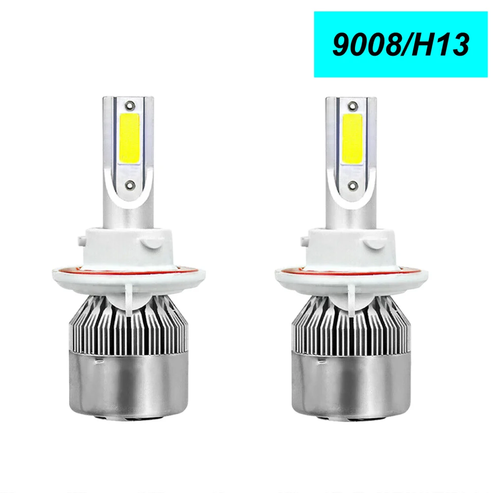 

2Pcs Car Haedlight Bulbs H7 H11 H13 Led 9005 9006 9007 Auto Fog Light Led Car Bulb 6000/8000kt