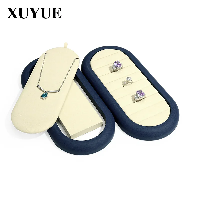 New Jewelry Display Plate Oval Ring Necklace tray receive jewelry plate display jewelry plate spot