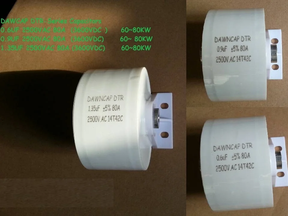 MKPH R 3000VDC 0 60 мкФ 6 2500VAC 3600V DC резонансный конденсатор с алюминиевой крышкой|Детали и