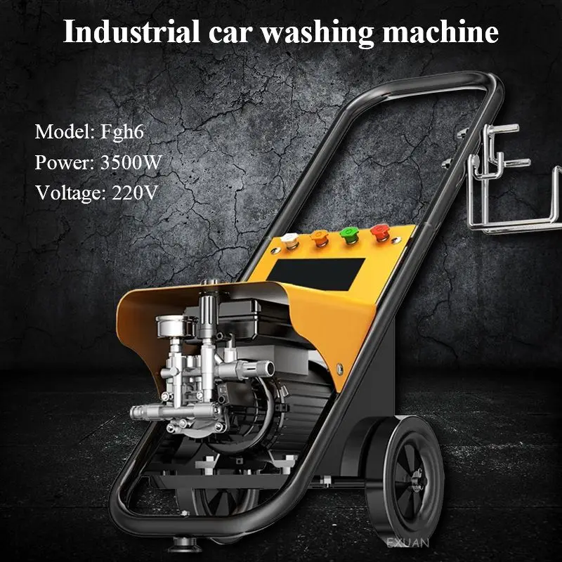 

Car Washing Machine All-copper Motor Industrial Ultra-high Pressure Water Pump Commercial/Domestic 220V High-power Farm Cleaning