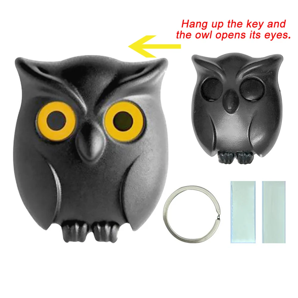 2021 Сова Магнитный настенный держатель ключа магниты держат крючки для ключей