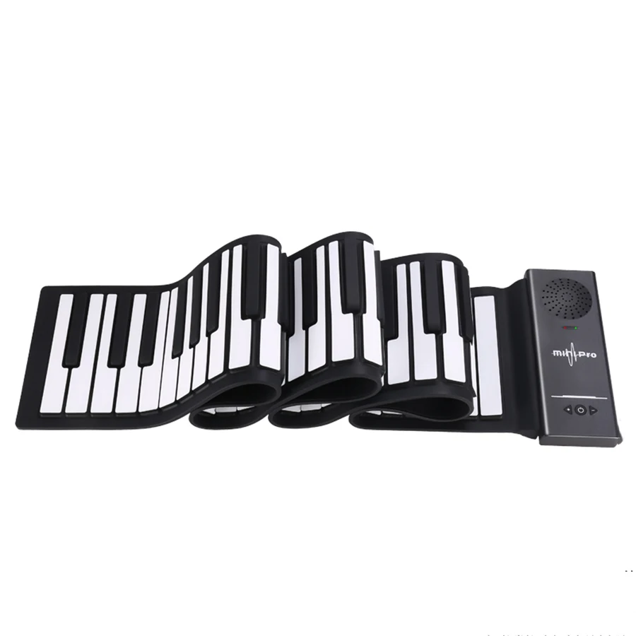 Hand Rolled Electronic Piano 88 Key Keyboard Portable Multi-function Piano Smart Folding Instrument De Musique Entertainment