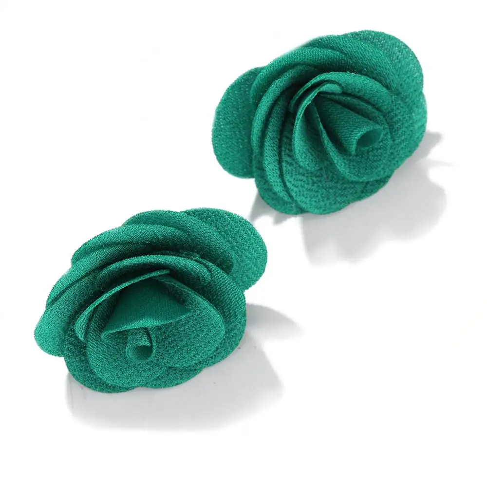 Женские цветочные серьги-гвоздики Dvacaman большие массивные серьги в стиле бохо