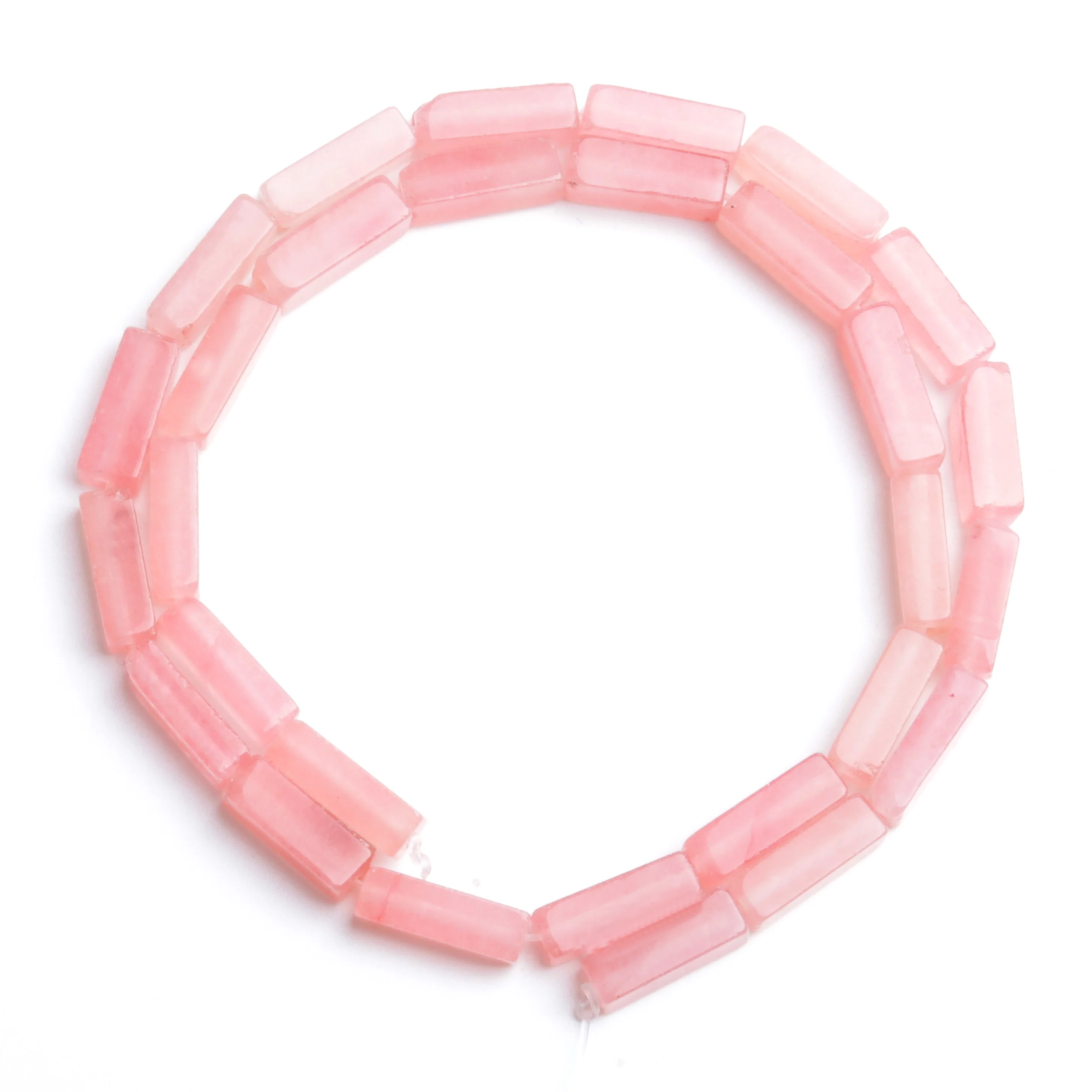 

Natural Stone 4x13mm Red Watermel Rectangular Column Rectangular Square Loosely Spaced Bead Separator Bead DIY Necklace Bracelet