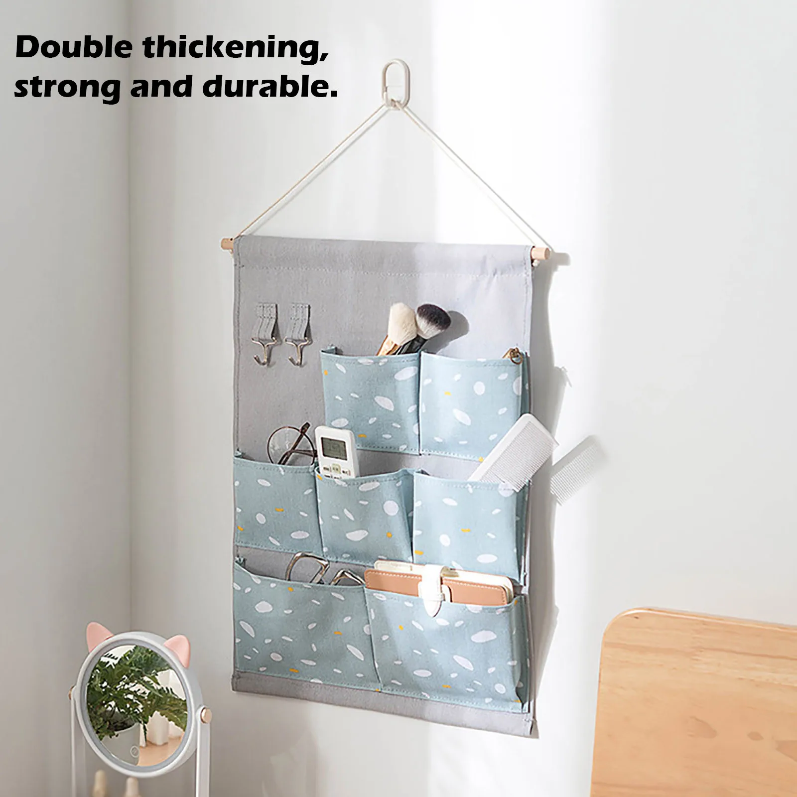 40 # из хлопка и льна декоративный Домашний Органайзер настенный дверной