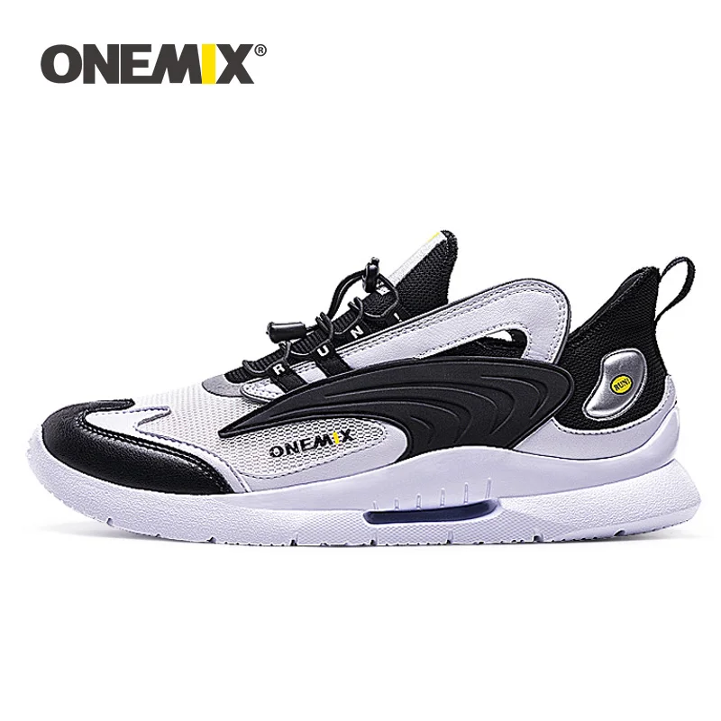 

ONEMIX 2021 New Running Sneakers For Men Fashion Lightweight Breathable Reflective Tennis Shoes Women Couple Fiteness Trainers