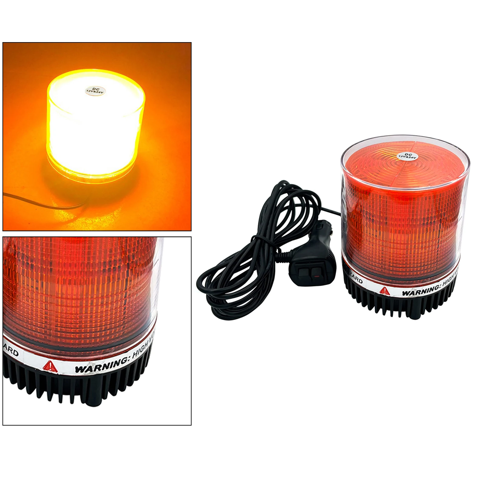 

12 LED Strobe Light Lamps for Vehicle Truck Golf Carts UTV Accessories