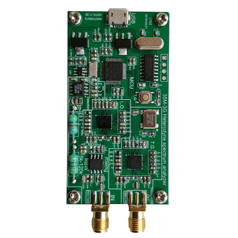 Анализатор спектра с USB высокой точностью источник сигнала RF частота аин