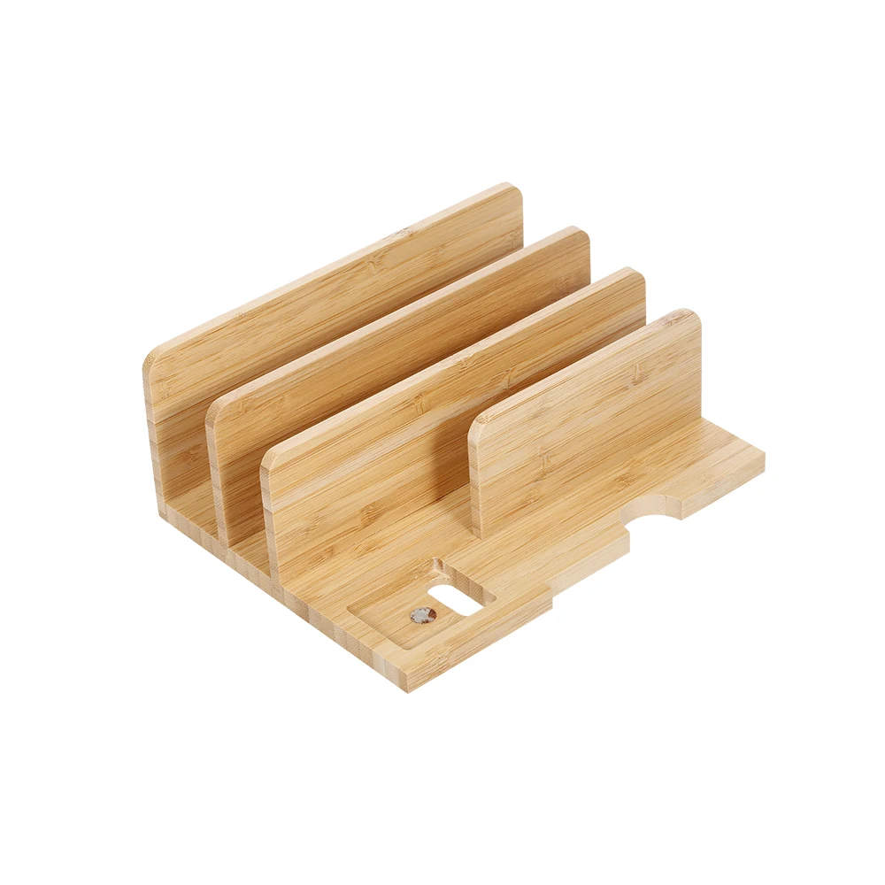 Новый многофункциональный бамбуковый деревянный держатель для хранения