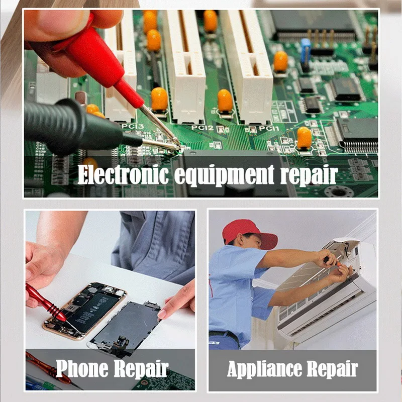 

1PCS LCD Digital Multimeter Voltage Meter Tester A9205B AC/DC Current Voltage Resistance Capacitance Meter with Tester Probe