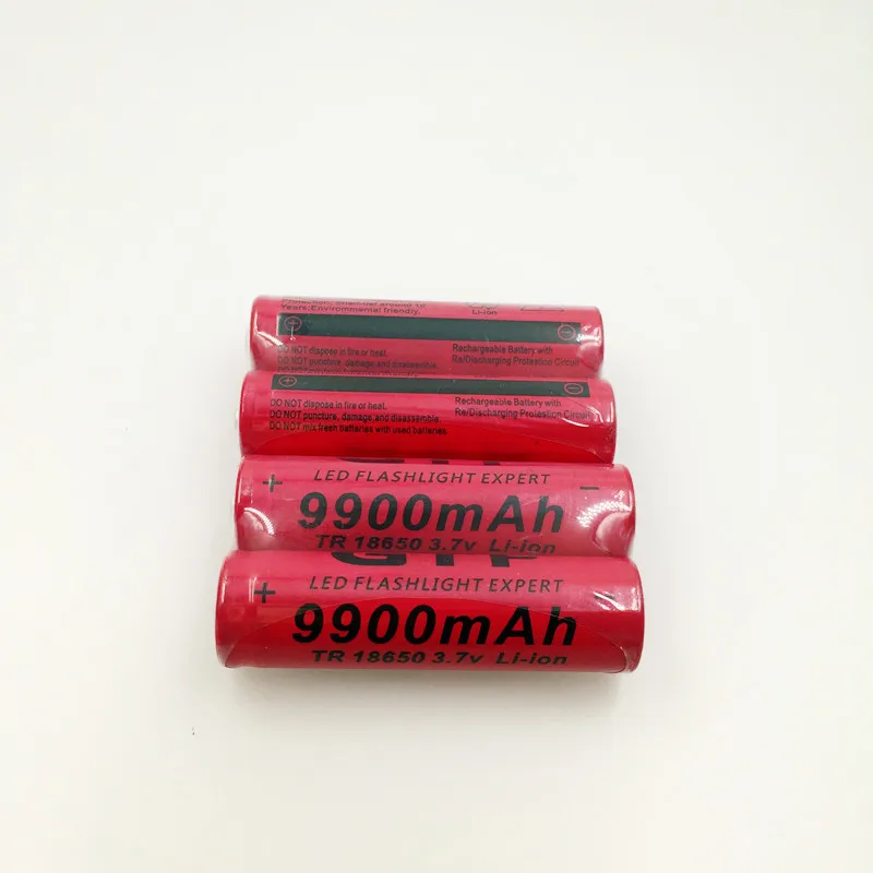 2021 New 18650 battery 3.7V 9900mAh rechargeable li-ion for Led flashlight Torch batery litio battery+ Free Shipping | Электроника